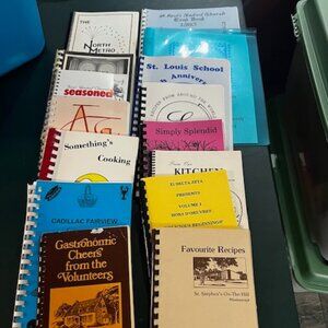 Collection of Community Cook Books